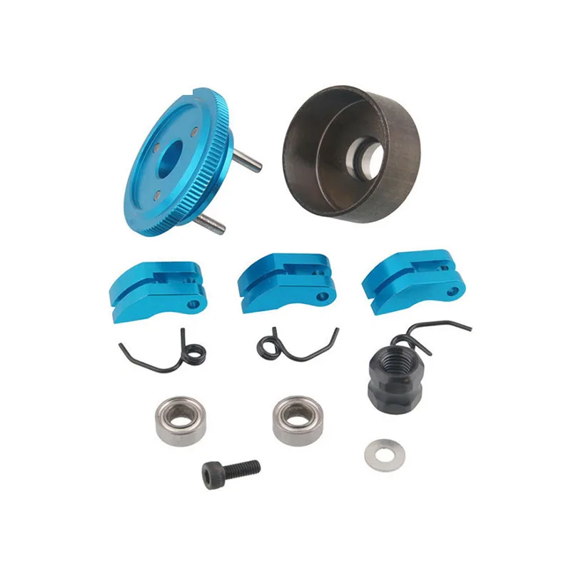 RC مخلب جرس 14T دولاب الموازنة مخلب جرس مجموعة ل 1/8 RC سيارة HSP كيوشو عربات التي تجرها الدواب شاحنة تروجي المستوى 21 إلى 28 نيترو محرك ترقية الاسمية