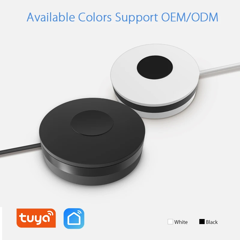 

Универсальный ИК/РЧ пульт дистанционного управления Tuya WiFi с поддержкой Alexa и Google Assistant для кондиционеров, телевизоров и другой бытовой техники