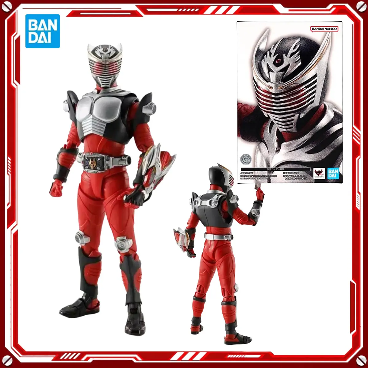 

Bandai Натуральная аниме-модель Kamen Ride Kamen Rider Ryuki Toys SHF 1/12 Фигурка в сборе Модель Подарок Рождественский подарок