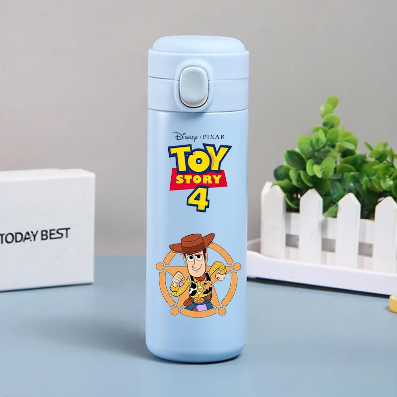 Disney Toy Story Thermos Woody 320ML420ML Large Capacity Cup Portable Outdoor Sports Water Bottle Drinking Cup Stainless Steel