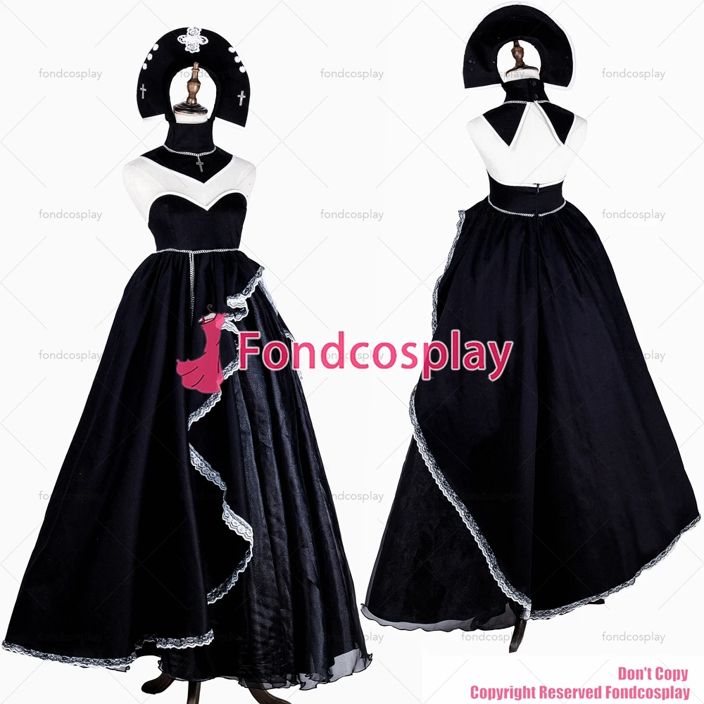 fondcosplay sd black cotton doll dress gothic punk cosplay Costume cosplay costume CD/TV[G1748]