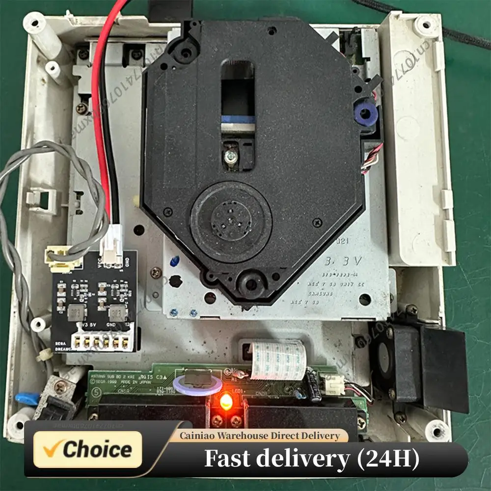 Power Supply Console Board ForSEGA Dreamcast PSU Gaming Accessories Fat Game Console Power Supply Replacement Type C Port