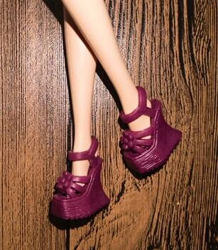High quality YJ10 classic shoes flat foot high heels sandals fun to choose for your barb dolls 1/6 Scale accessories