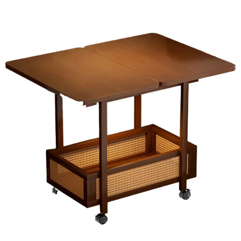 Coffee Table Modern Light Luxury Retro for Living Room for Small Apartment Sturdy Construction, Living Room Center Table