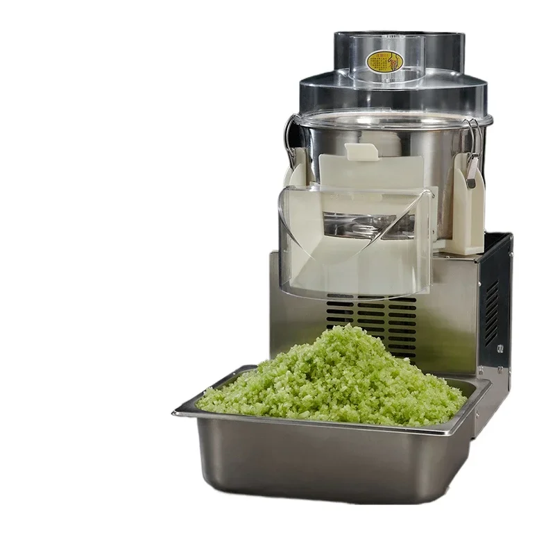 

CX Commercial Electric Vegetable Brake Granular Type Whisk Garlic Ginger Machine Vegetable Stuffing Meat Grinder for Canteen