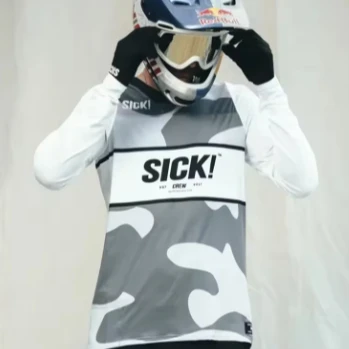 Motorcycle New Fabio S I C K Downhill Suit Off-road Endurance Race Quick-drying Racing Suit Sunscreen Breathable Cycling Suit