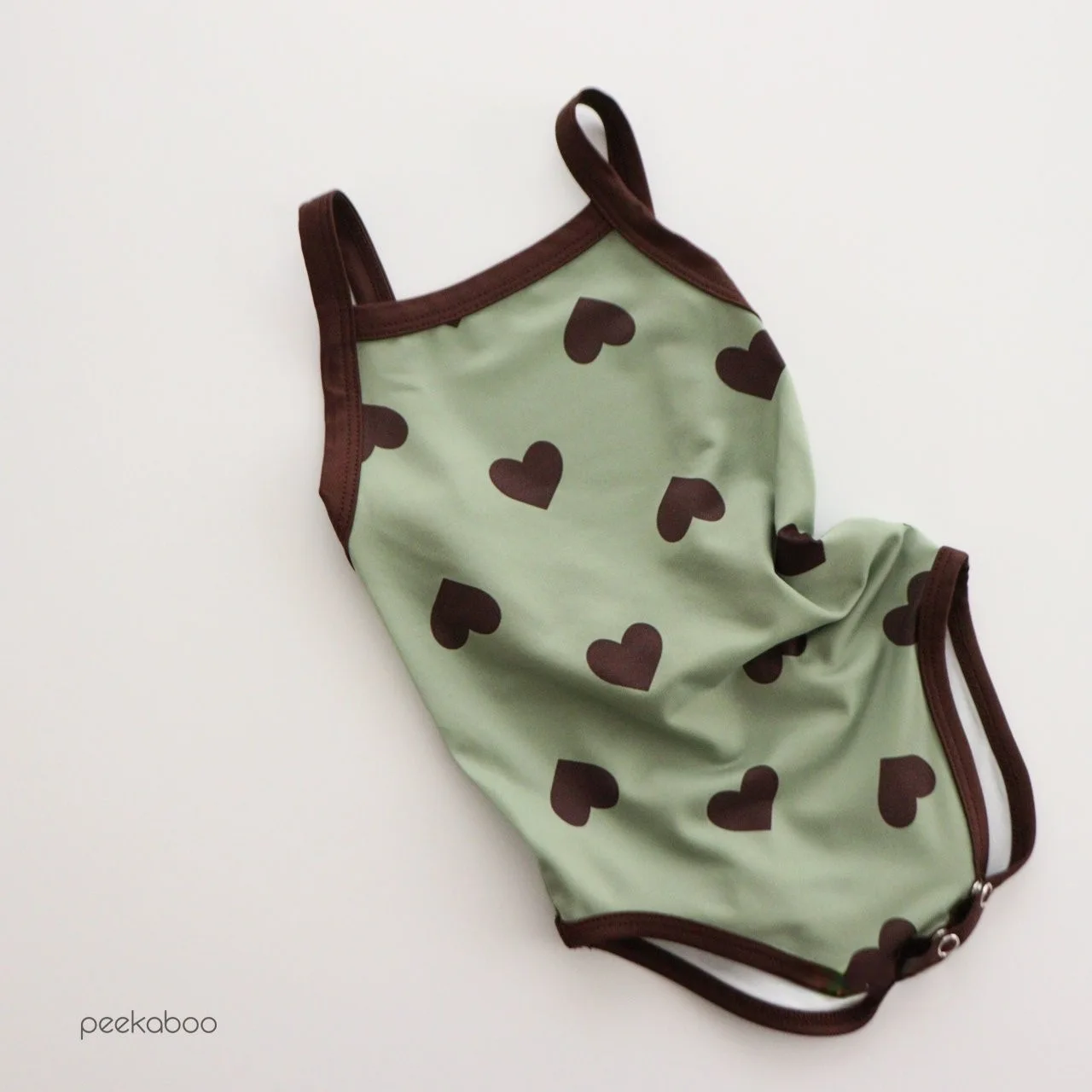 2026 New Baby Girl Cute Sling One Piece Swimsuit + Hat Newborn Fashion Heart Bathing Suit Infant Toddler Sleeveless Swimwear