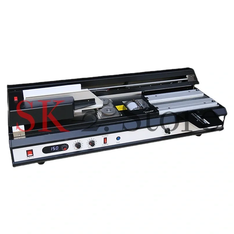 Desktop wireless gluing machine Automatic desktop book document binding machine Office home A3A4