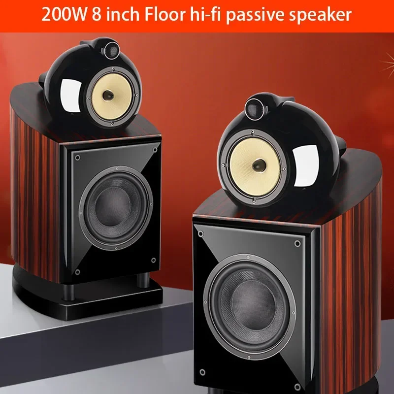 

200W 8 Inch Home High Power HiFi Speaker Three-way Passive Bookshelf Speaker Home Theater Speaker NPS-01 Sound Box DM8