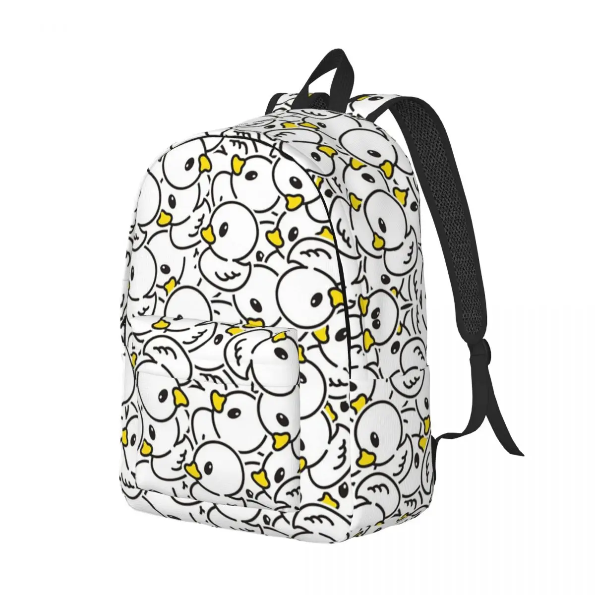 Cute Cartoon Ducks Backpack Student Boys Girls BookBag Children School Bag Computer Shoulder Bags for Men Women