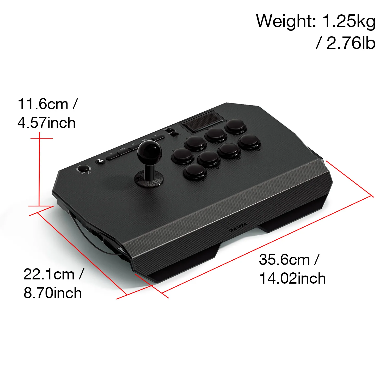 QANBA N3 Drone 2 arcade bâton Joystick bâton de combat pour PS5 PS4 PC vapeur