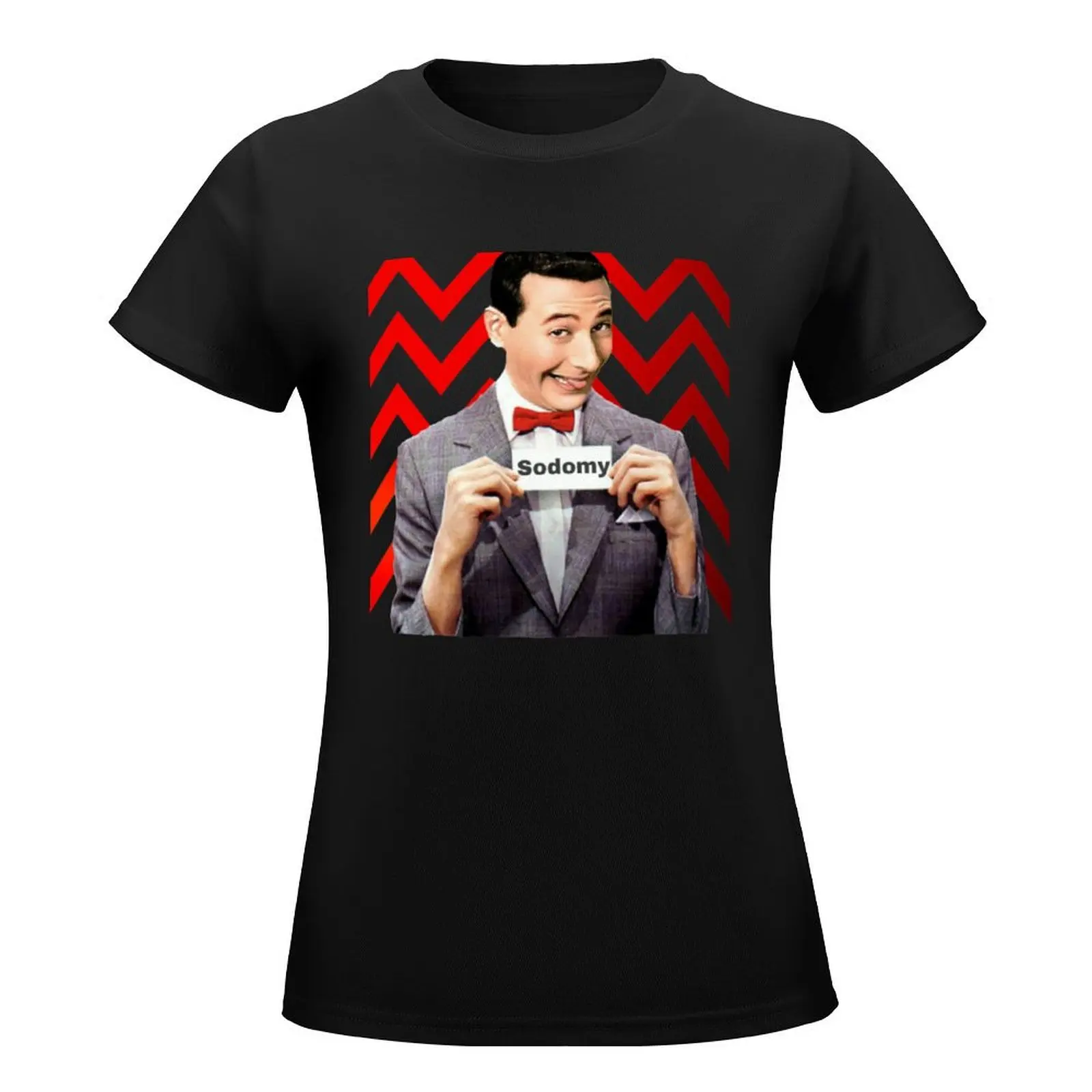 Pee Wee Herman- Sodomy T-Shirt anime clothes female shirts graphic tees cute tops t-shirt dress for Women long