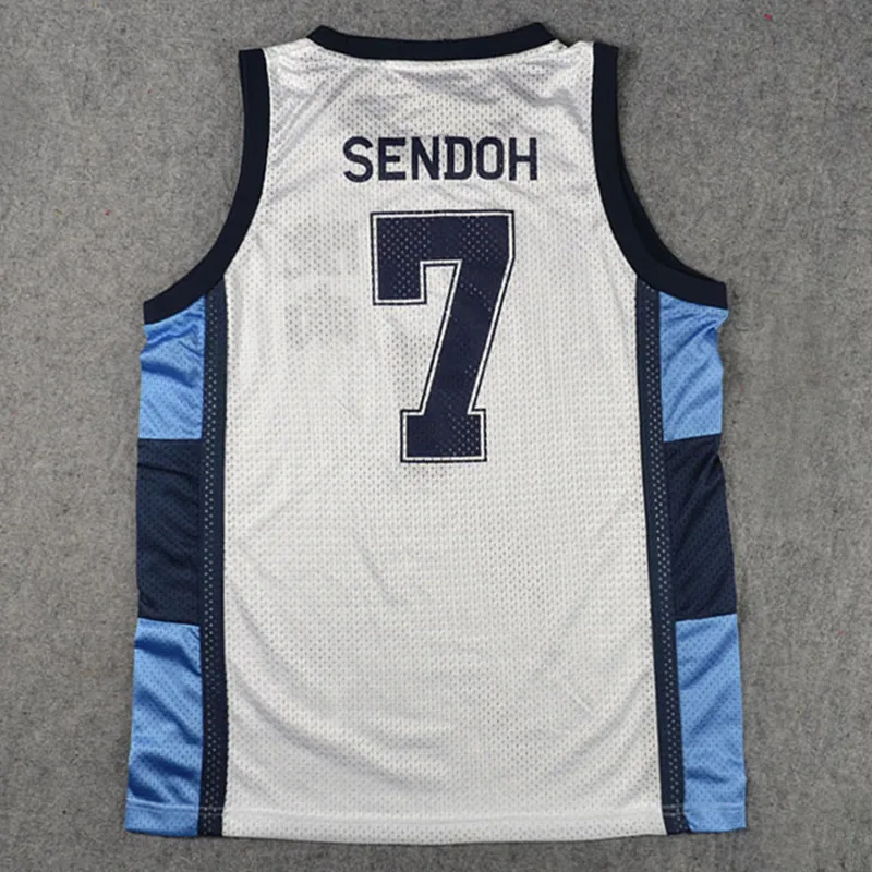 Anime Ryonan UOZUMI IKEGAMI KASHINO SENDOH UEKUSA FUKUDA Costume Basketball Jersey Cosplay Uniform Vest Singlet Shirt
