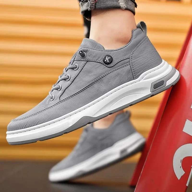 

Мужская обувь, дышащая обувь для бега для молодых студентов, нескользящая мужская повседневная обувь, акция, обувь, походные кроссовки из некожи