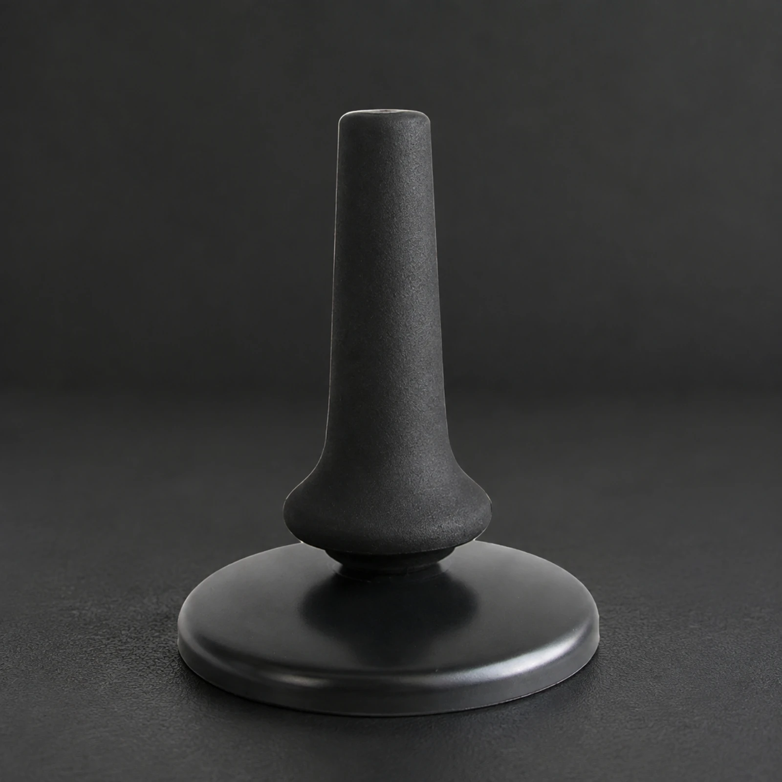 Straight Soprano Saxophone Stand Low-Profile Holder for Music Studios, Practice Rooms