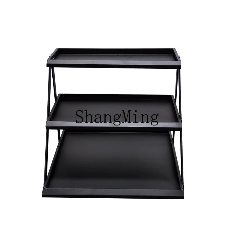 

ZYY Supermarket Display Rack Cashier Front Desk Shelf Desktop Display Snack Bar Rack