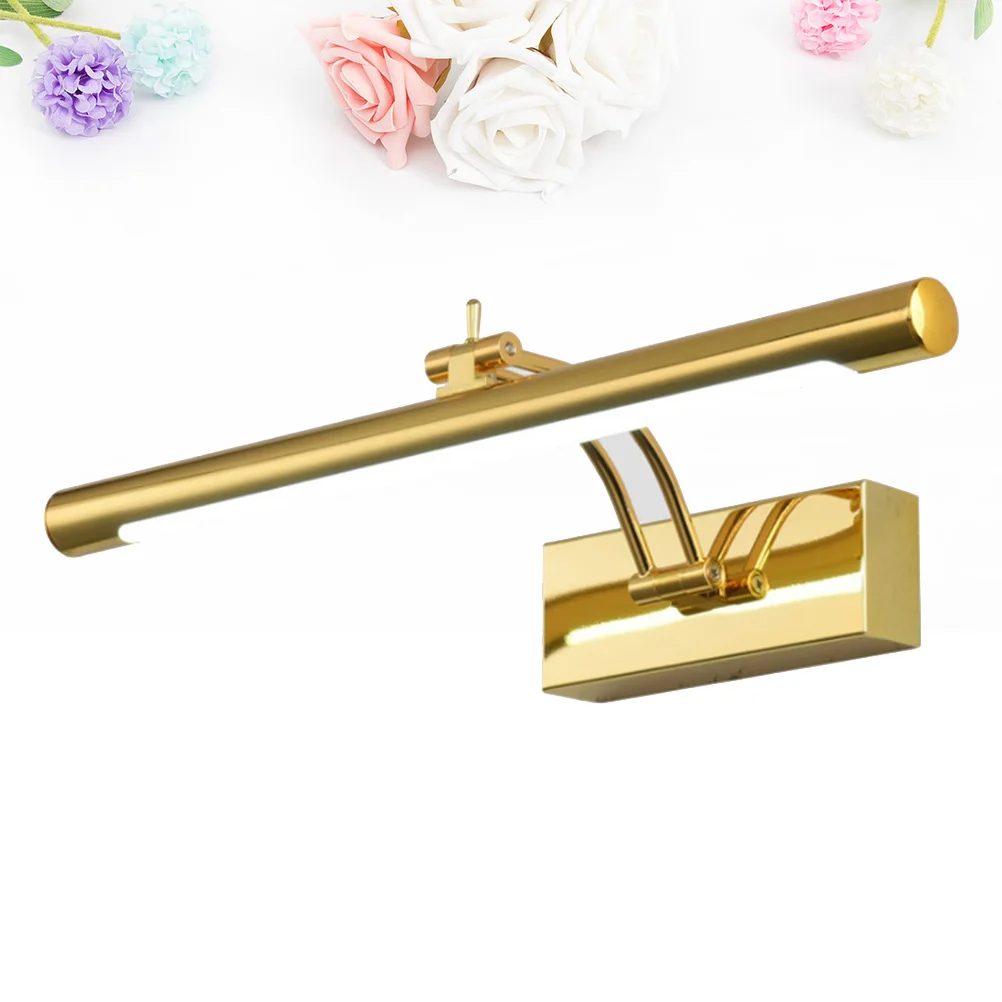 Espejo de tocador de maquillaje con luces, faro, lámpara de pared LED, estilo americano moderno