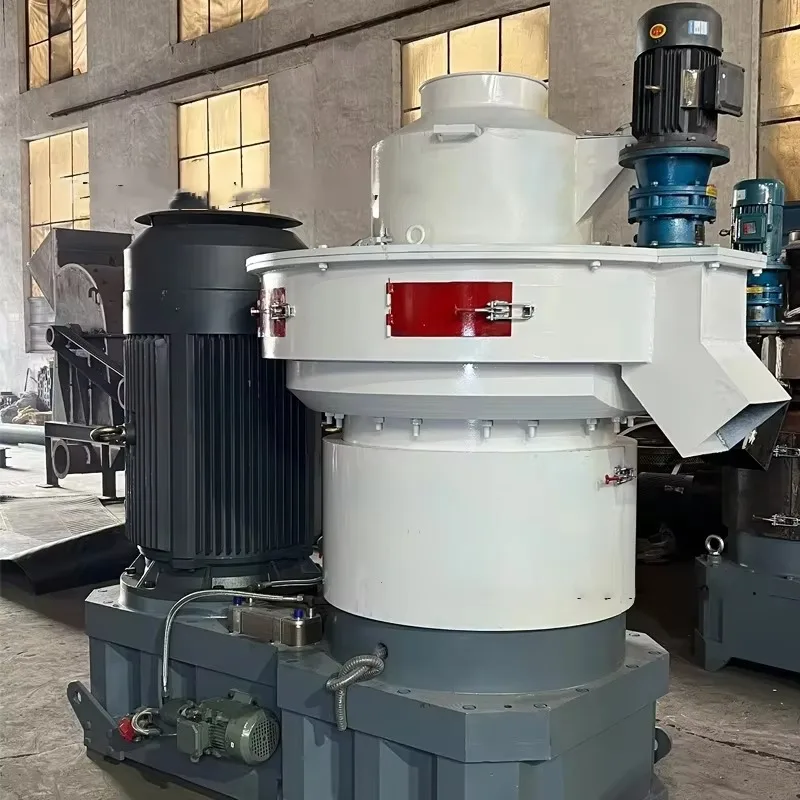 Línea de producción de briquetas de biomasa a gran escala, equipo de procesamiento de juego completo para máquina de pellets de madera pequeña y paja