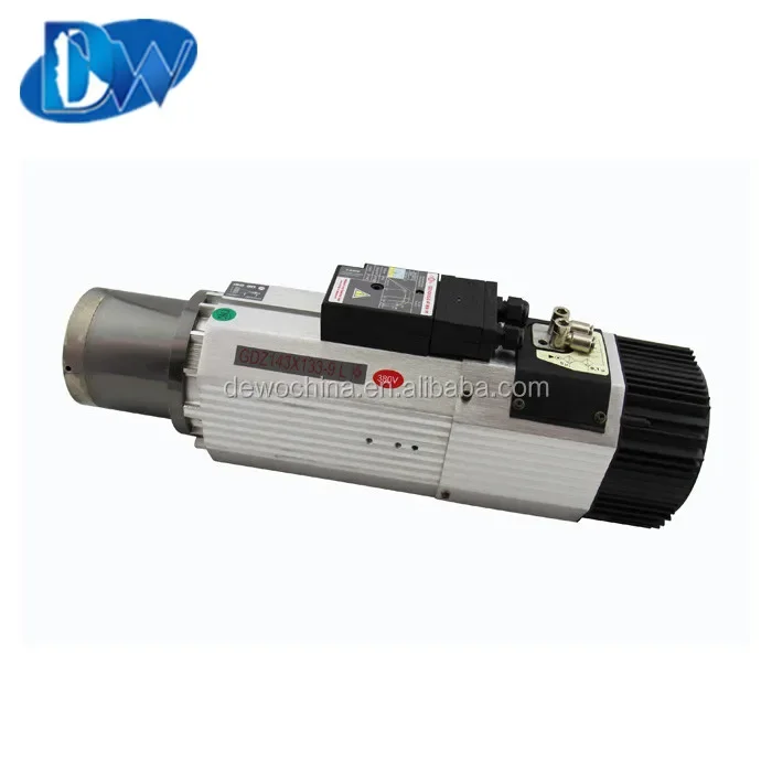 9KW 380V ATC tool change spindle motor ISO30/ BT30 for cnc machine