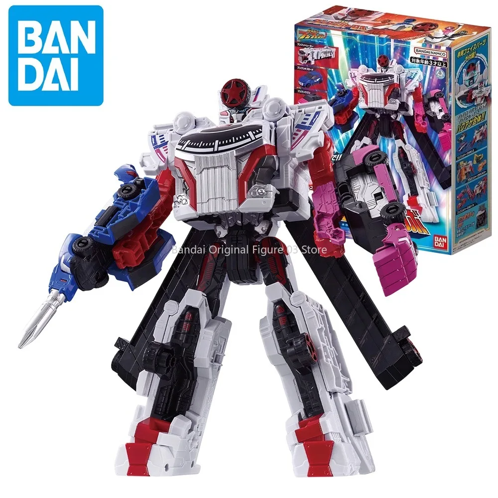 

Bandai Bakuage Sentai Boonboomger Action Figure Super Team DX Gear Toys for Boy Anime Figures Gift Transformer Robot