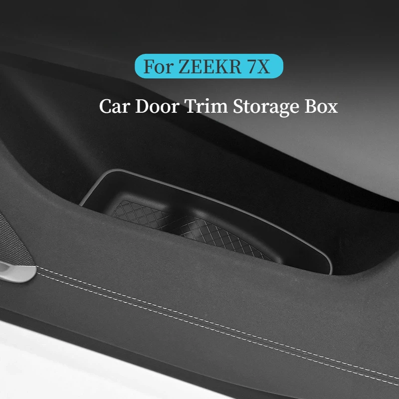

Для Zeekr 7X дверь автомобиля под ящик для хранения, боковой слот для двери, защитная накладка для хранения, ящик для хранения, аксессуары для модификации интерьера