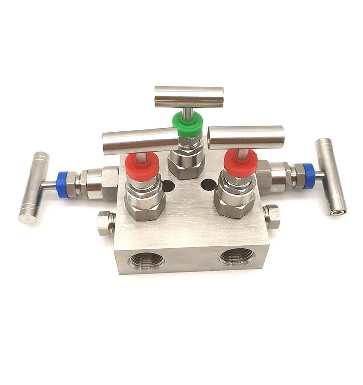 Coplanar Integrated Differential Pressure Transmitter 3051 Stainless Steel 304 316  Integration 5 Way Manifold Valve