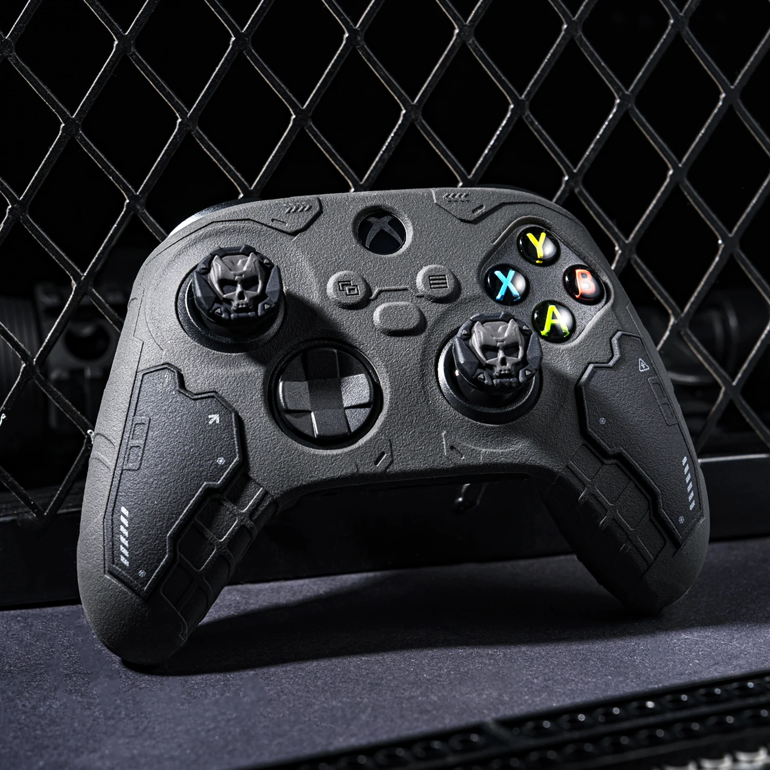Tactical Mecha Matte Silicone Soft Protector Skin For Xbox Series X/S Game Controller Case XSX XSS Thumb Stick Grip Cap Cover — zdjęcie produktu 7