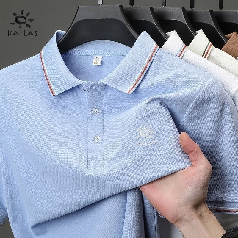 

Men's brand high-quality short sleeved polo shirt summer new fashion casual breathable cool top