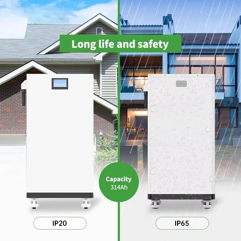 GSL Energy 48V Lithium Ion Battery Hot Sale with 280ah-314ah Capacity 15kw-20kw Power 51.2V BMS Communication Port Split Type