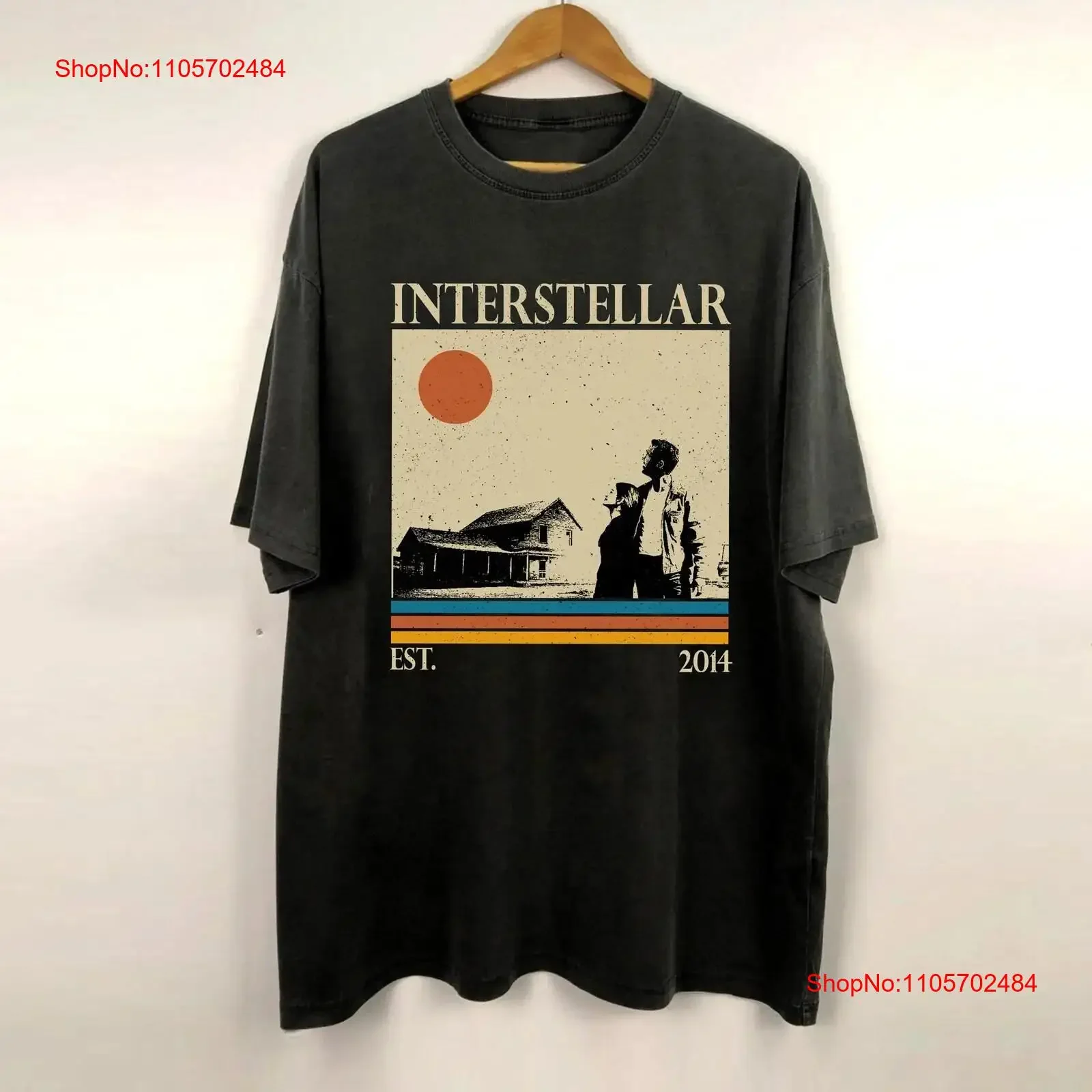 Interstellar Movie T Shirt Retro Vintage Classic s for him Christmas vintage Washed Stretched Stylish Comfortable Soft Unisex