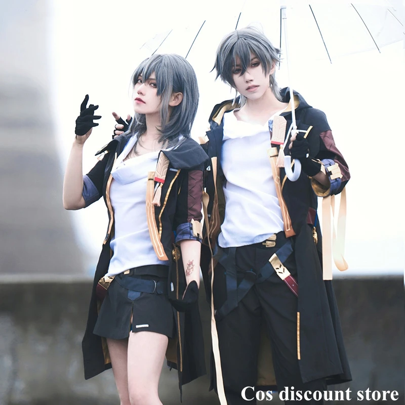 Caelus Cosplay Costume Game Honkai Star Rail Anime Trailblazer Stelle Fashion Clothes Men Women Halloween Party Casual Suit