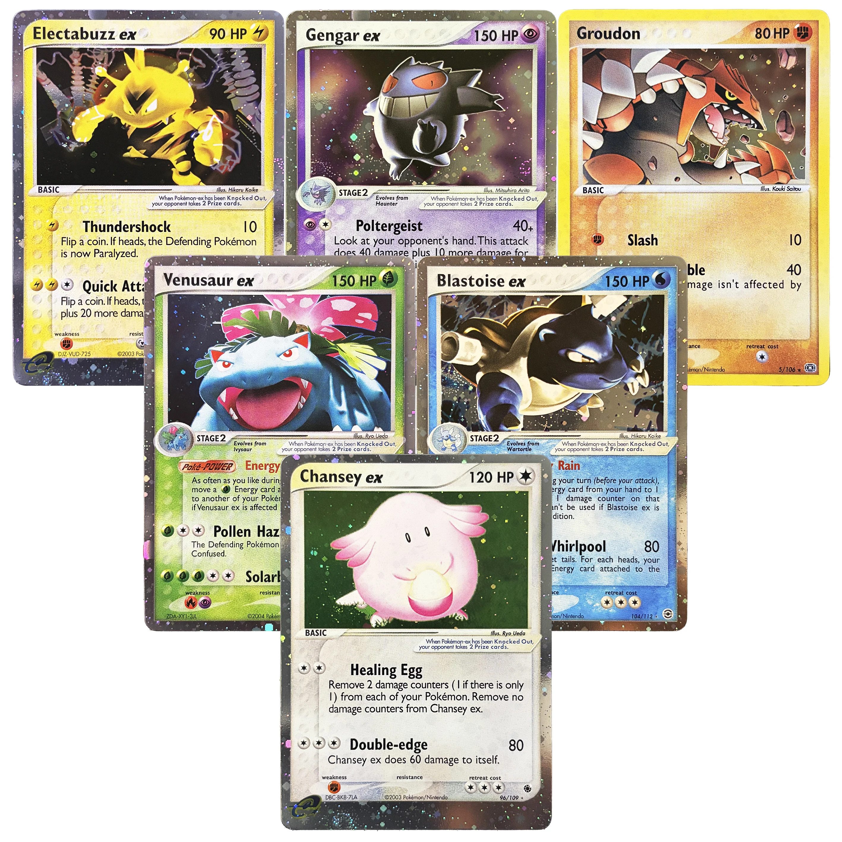PTCG Pocket EX Era New Holo Cards Lot EX FireRed LeafGreen/Ruby Sapphire/Emerald/Delta Species Anime Tcg Game Cards DIY Toys