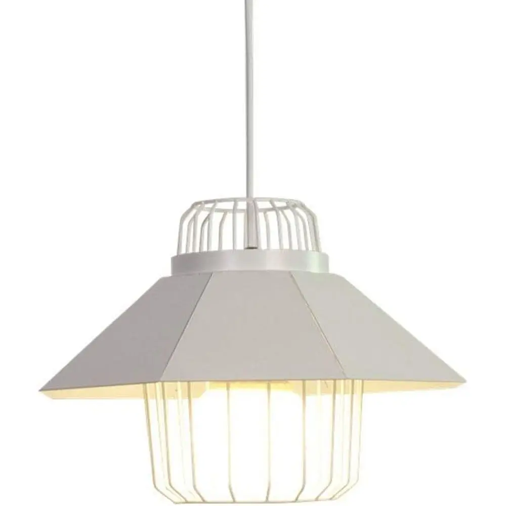 

Modern Ceiling Lamp for Living Room, Kids' Bedroom, Dining Area - E27 Base, 2-Color Option, Rustic Iron Style