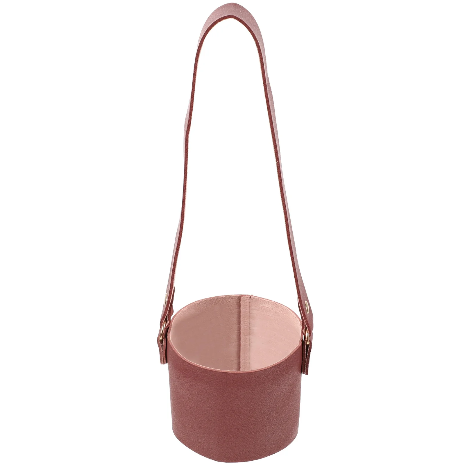 

Milk Tea Cup Sleeve PU Handheld Coffee Sleeve Long Strap Non-Slip Hot Cup Holder Drink Carrier Reusable Coffee Sleeves