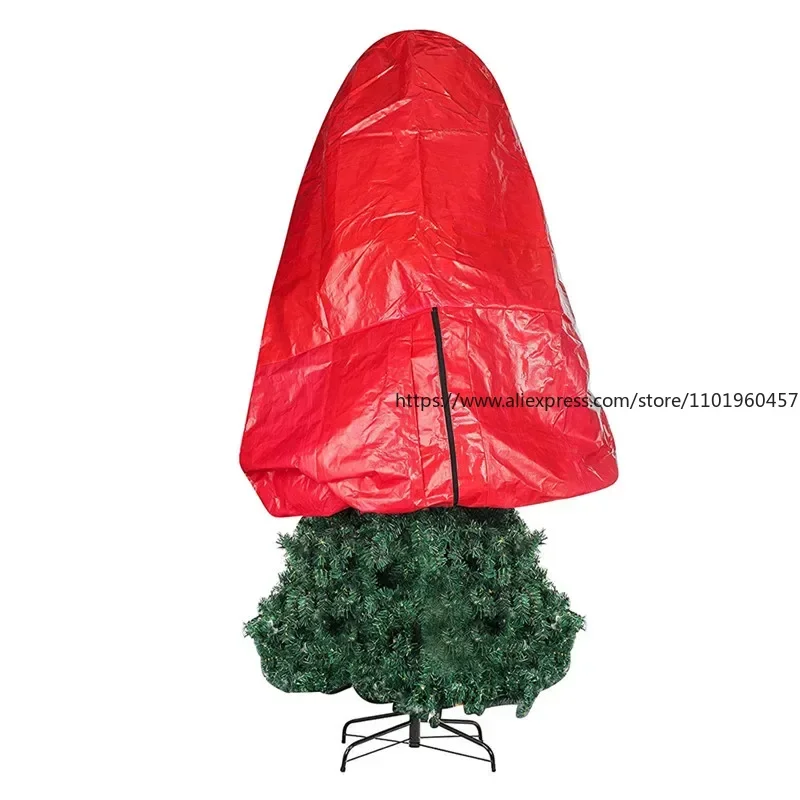 

Christmas Tree Bag Foldable Xmas Decoration Wreath Storage Bag Oxford Cloth For Storing Christmas Utenciles Garland Home Storage