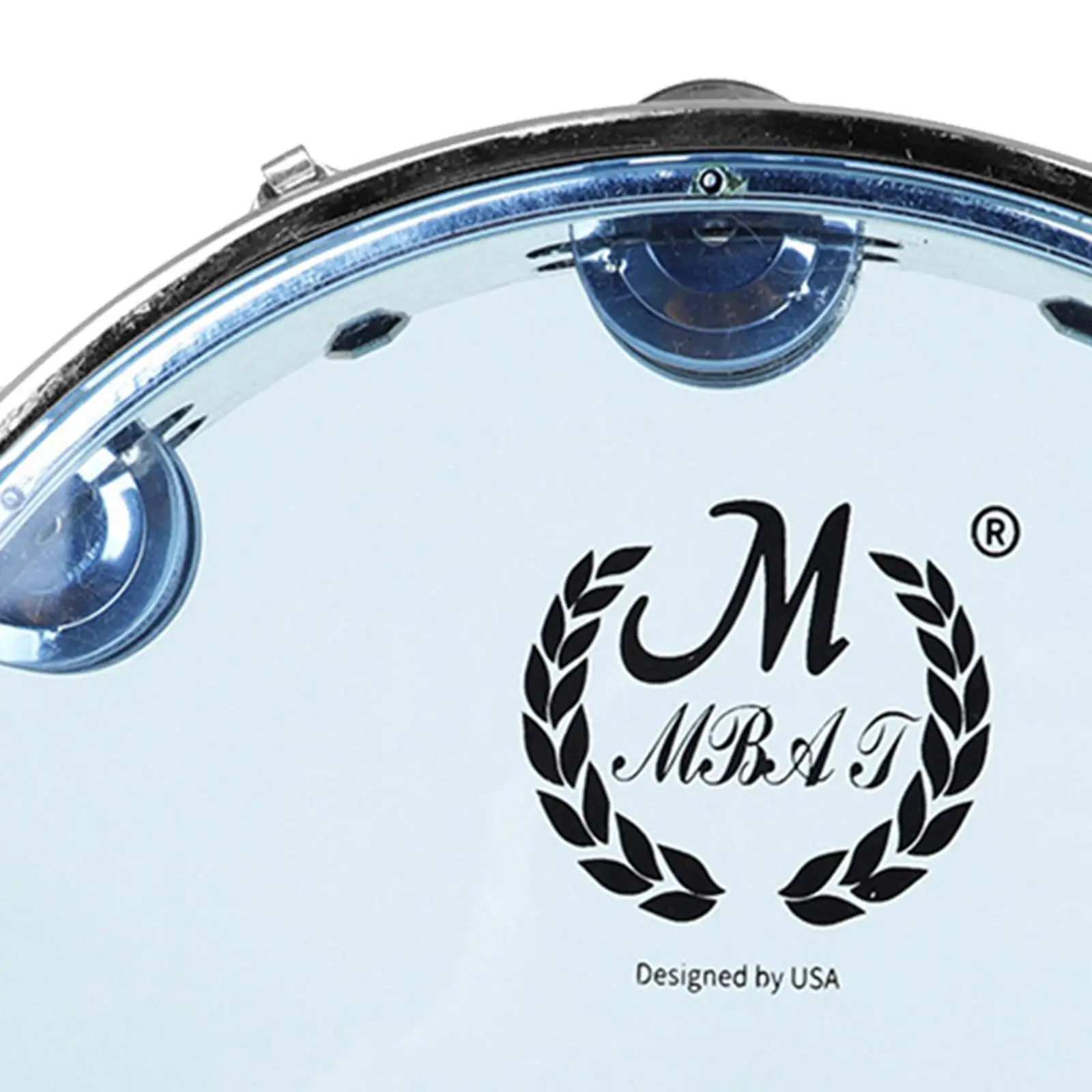 

Round Tambourine Pandeiro Self-Tuning Instrument Drumhead Head Drum for Toys Adults