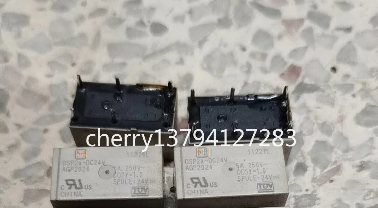 

(2pcs)DSP2A-DC24V used the test pass Electronic Components & Supplies