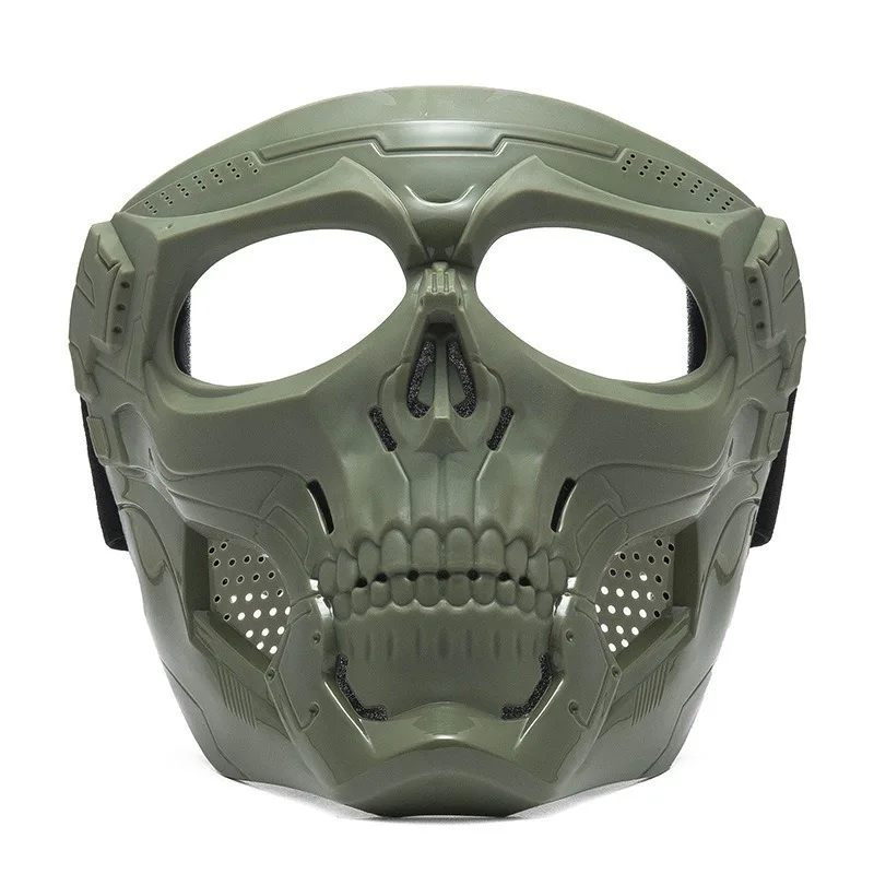 Riding Glasses Halloween Props Windproof Tactical Mask Motorcycle Skull Mask Wind Goggles Outdoor Sports 2025 New