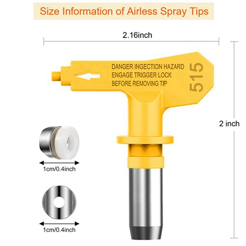 Airless Paint Nozzles And Filters Set Spraying Machine Tips Airless Paint Sprayer Nozzle Filter Spraying Replacement