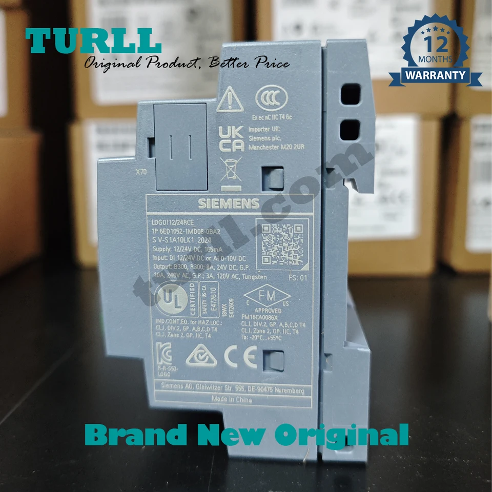 SIEMENS LOGO! 12/24RCEO, Logikmodul ohne Display | Kleinsteuerungen günstig kaufen | elektronik