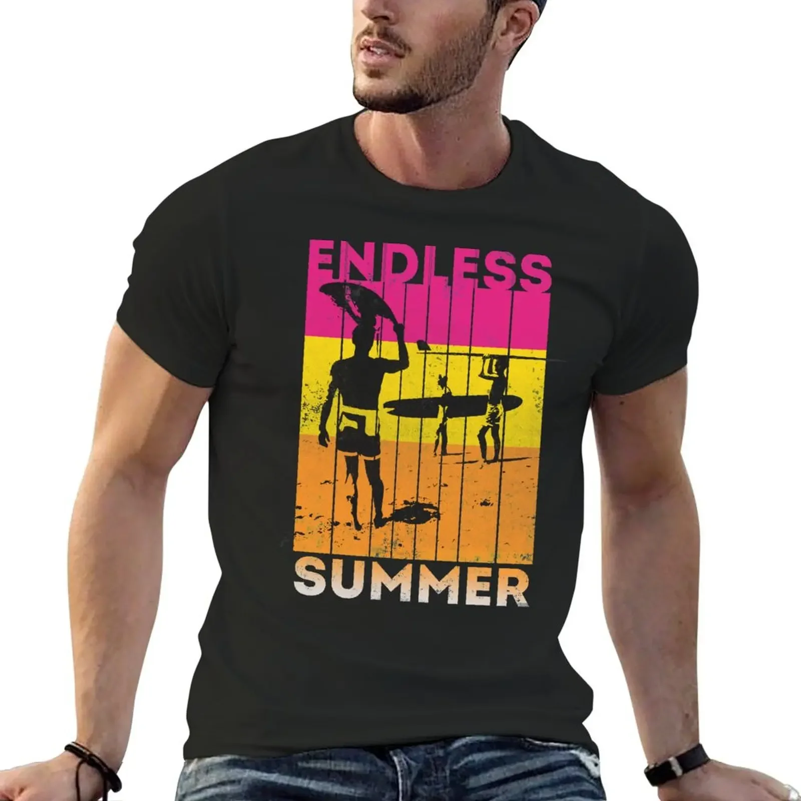 

Vintage Endless Summer III T-Shirt oversized graphic tee designer shirts shirts graphic men t shirts