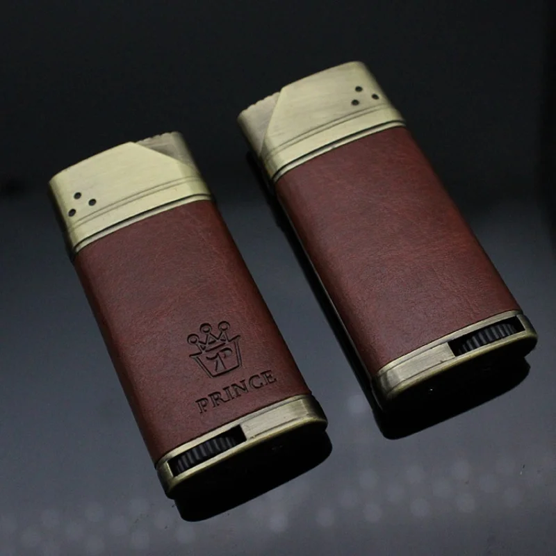 New Metal Windproof Butane Gas Turbo Lighter Outdoor Portable Jet Torch Cigar Personalized Business Lighters Men\'s Gifts