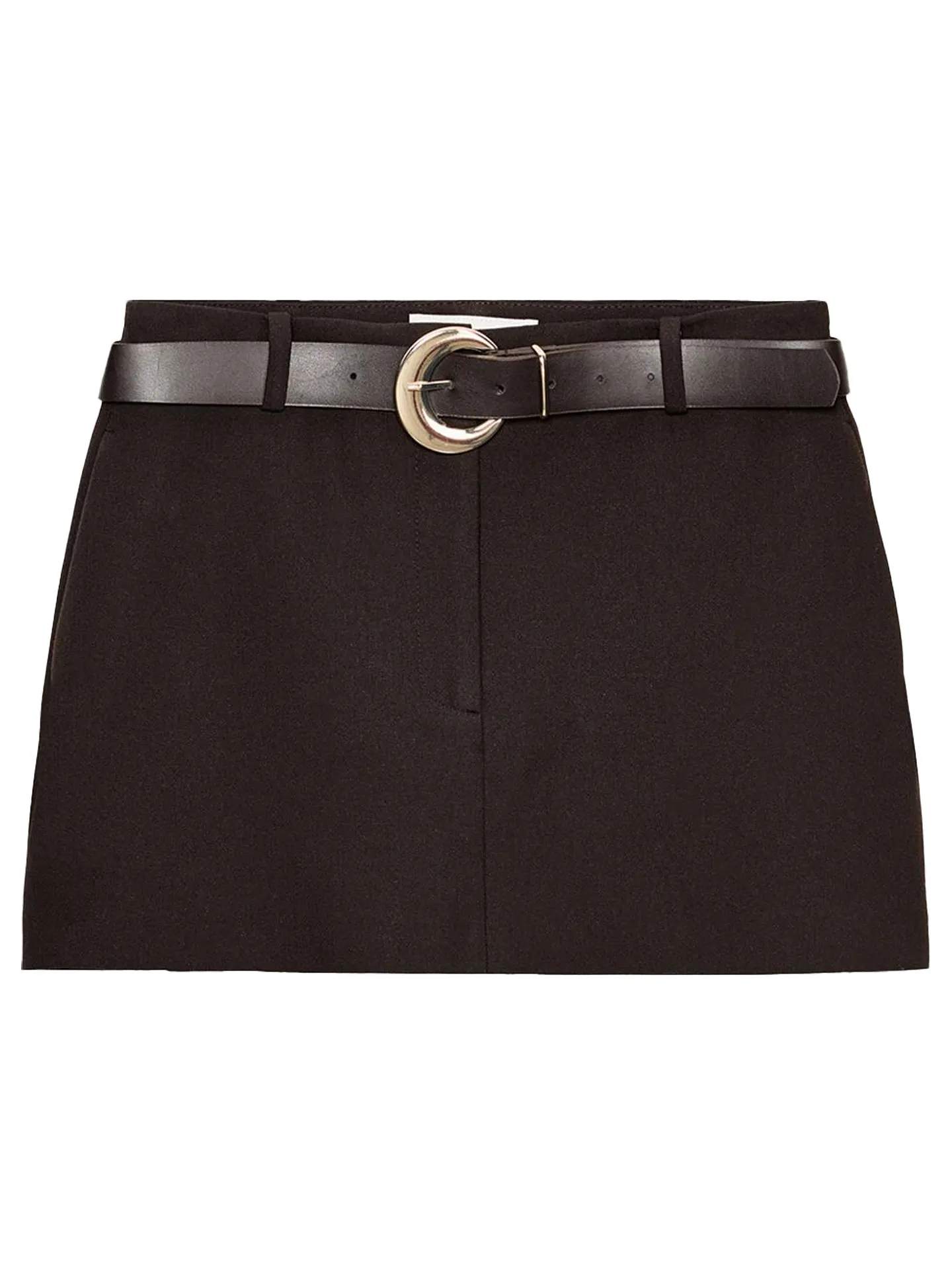 Hiver 2025 nouveau Sle ort jupe pantalon f corps vêtements d'extérieur ceinture Anti-lumière taille haute décontractée jambe droite minceur dames S...