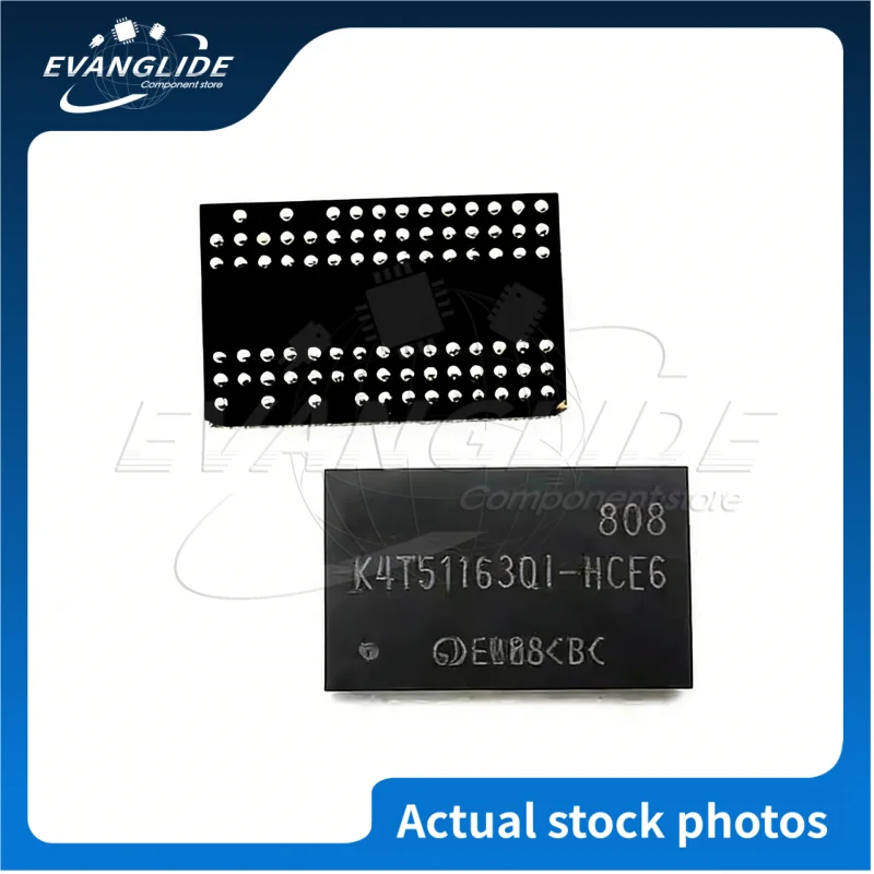 5 PCS/LOT 100%Original & New K4T51163QI-HCE6 FBGA84 DDR2 512Mb Memory IC In Stock Wholesale Discount