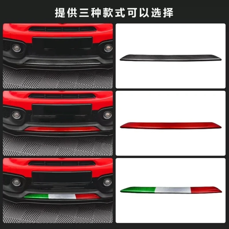 

Carbon Fibre front shovel for FIAT 500 Abarth Front lip Auto surround Car Accessories