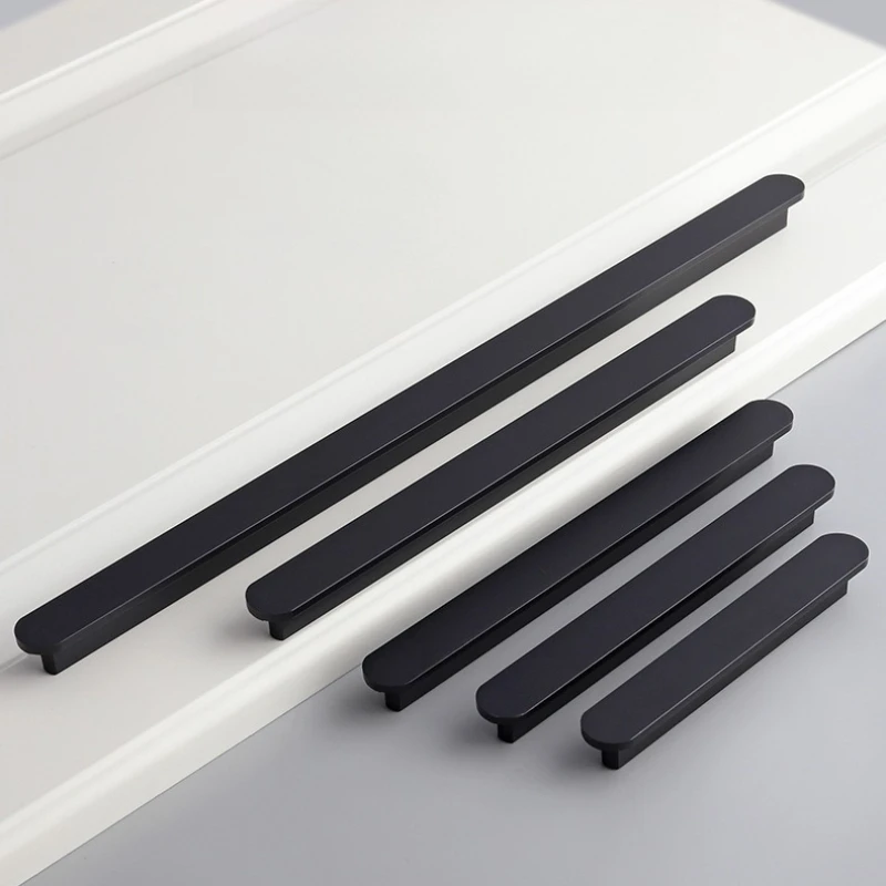 أزياء نحى سبائك الألومنيوم خزانة تسحب - المطبخ دولاب مقابض للخزانة درج خزانة المقابض الأثاث باب الغرفة #2