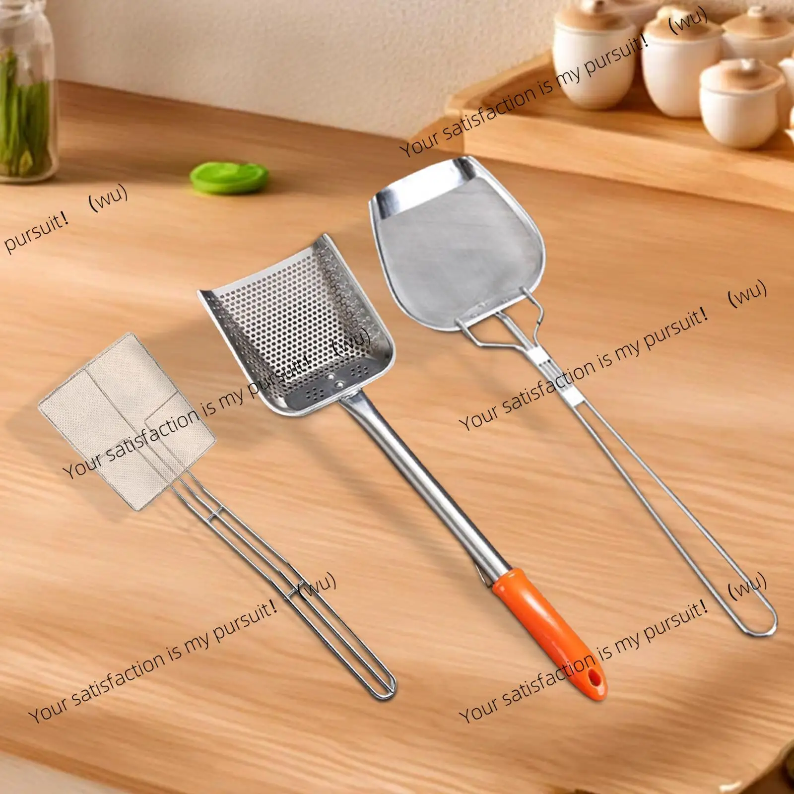 Oil Skimmer for Deep Fryer Fried Chicken Tool Multipurpose Cooking Tool Oil