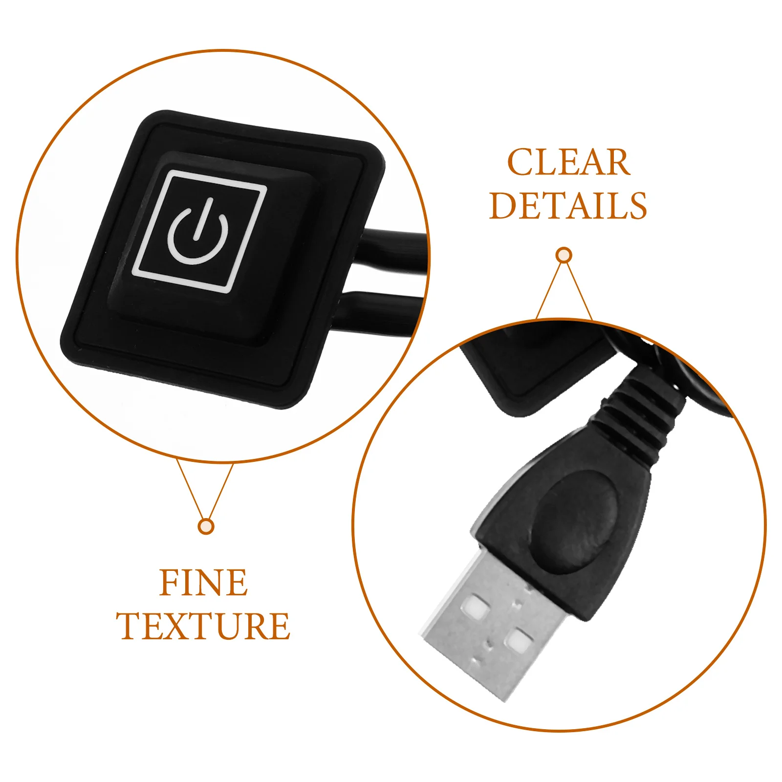 

USB Heating Pad Safe Cloth Material Adjustable Temperature for Plant Germination Heat Mat Indoor Garden Supplies