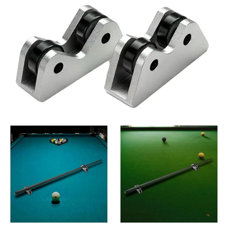 2PCS Snooker Club Roller Straightness Detector Set Kit Pool Billiard Cue Straightness Bar Checker Club Maintenance Billiard Kit