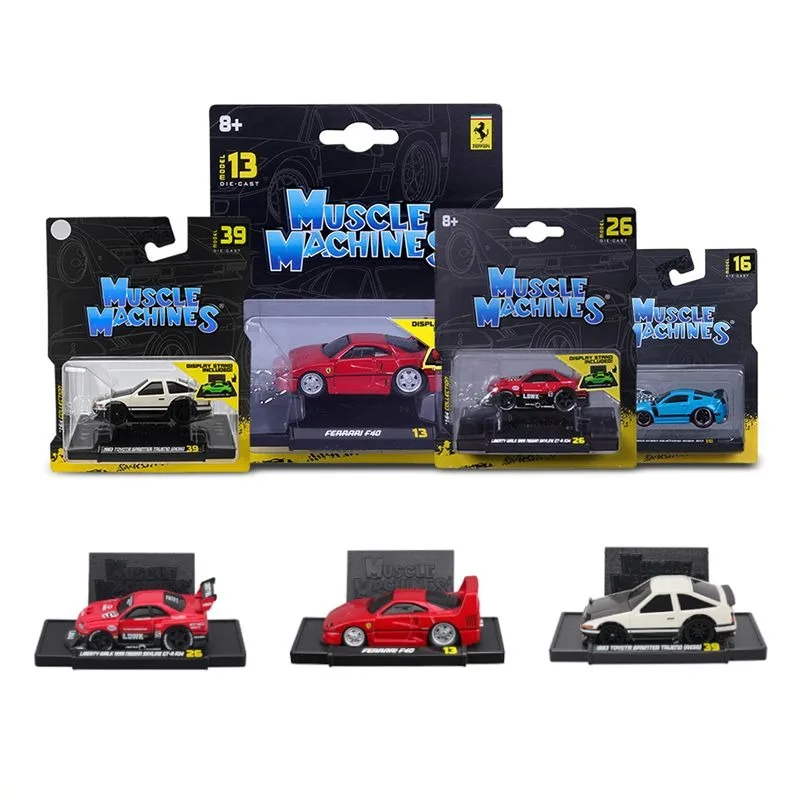 Maisto 1:64 Toyota AE86 Metalowy Model Muscle Car Wersja Takumi Fujiwara Zabawka dla Chłopców Kolekcja Prezent